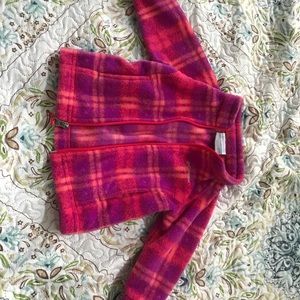 Pink Columbia Fleece Coat 6-12 months